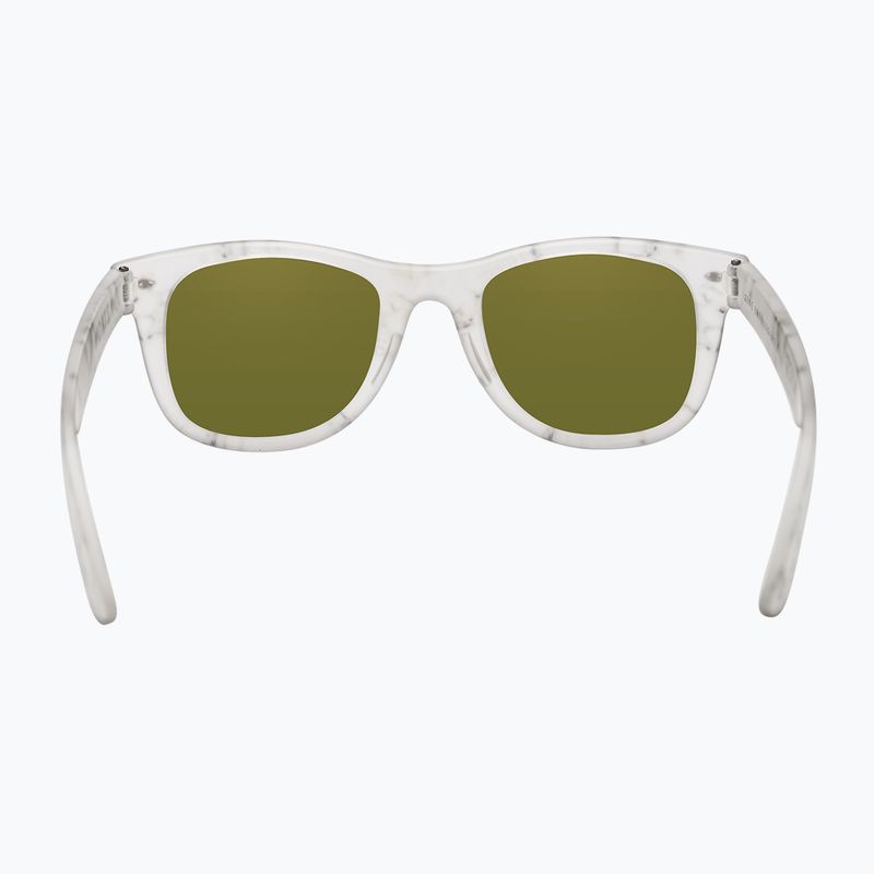 Окуляри сонцезахисні Aztron Party white marble print/polarized rose pink mirror/brown 3