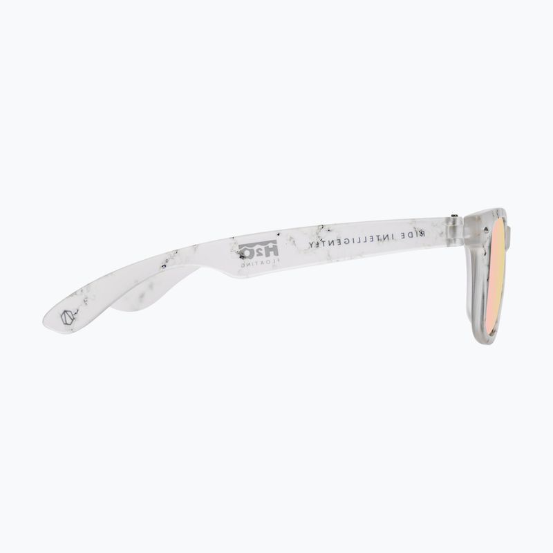 Окуляри сонцезахисні Aztron Party white marble print/polarized rose pink mirror/brown 5