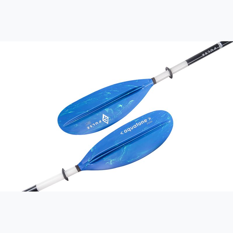 Весло Aquatone Pulse Kayak 4-х компонентне алюмінієве 3