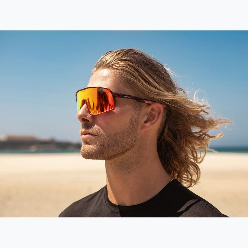 Окуляри сонцезахисні Aztron Halo Floating Active Heat Wave desert red/black 9
