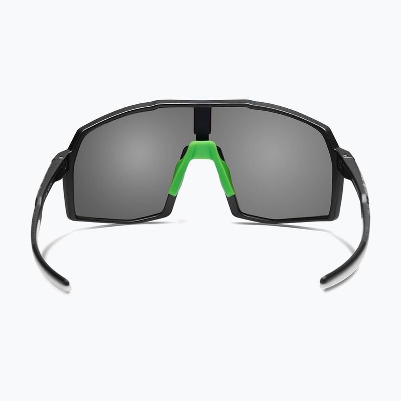 Окуляри сонцезахисні Aztron Thunder metalblack/white/polarizedgreen/twilightmirr/grey 3