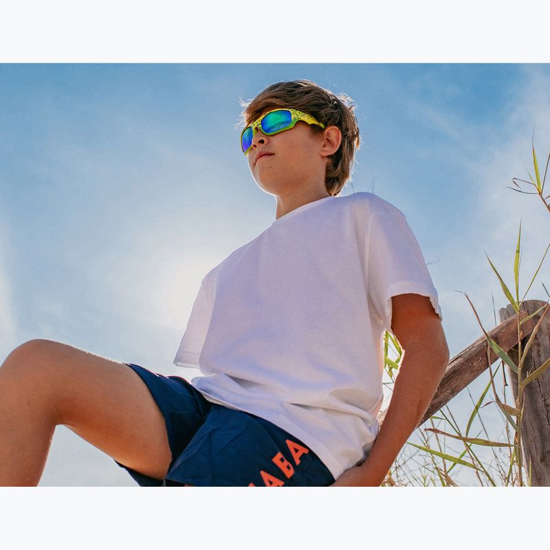 Окуляри сонцезахисні дитячі Aztron Shine spark lime/wayve/polarized green/yellow mir/grey 5
