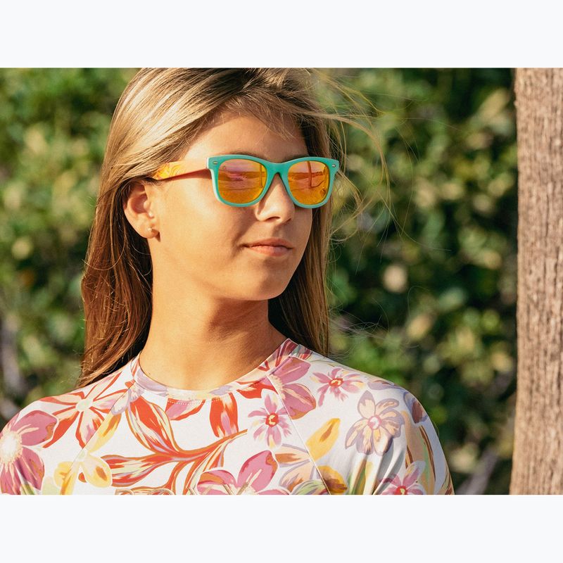 Окуляри сонцезахисні дитячі Aztron Candy candy pink/twisty/polarized rainbow pink mir/grey. 8