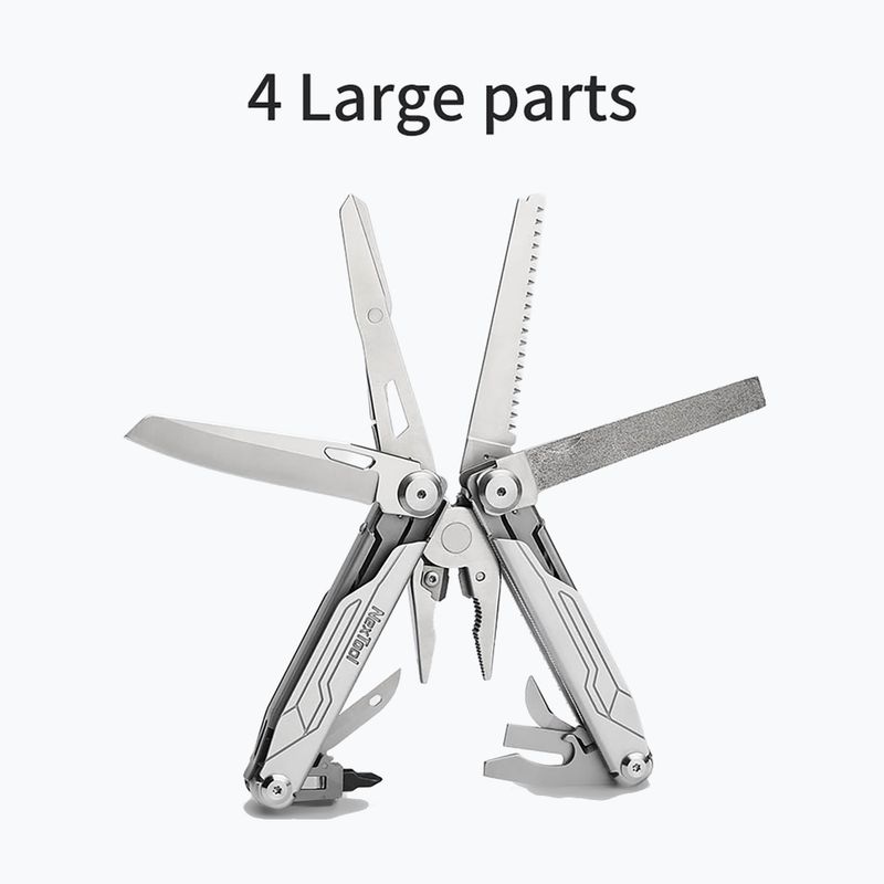 Мультитул Nextool Flagship Captain Multi Tool silver 2