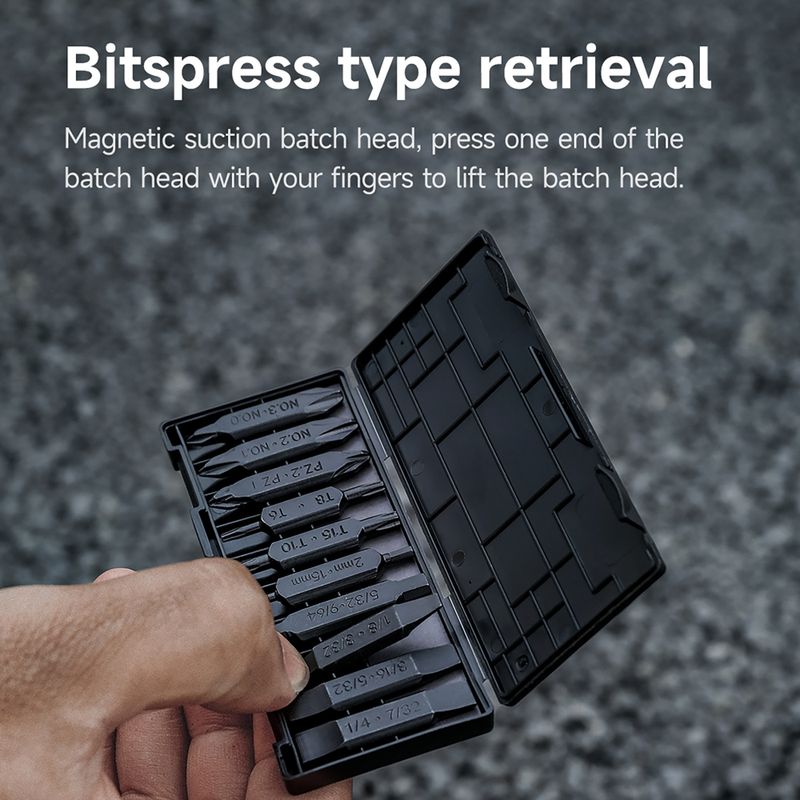 Набір бітів Nextool Bit Kit AS1 black 3