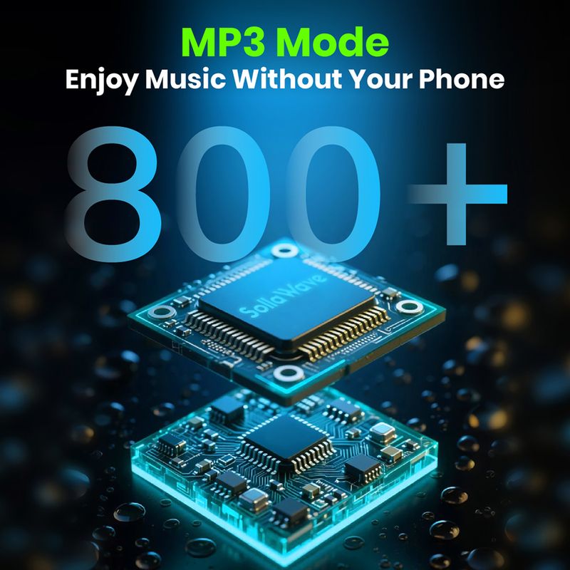 Окуляри для плавання Holoswim Solla Wave AI Music red 4