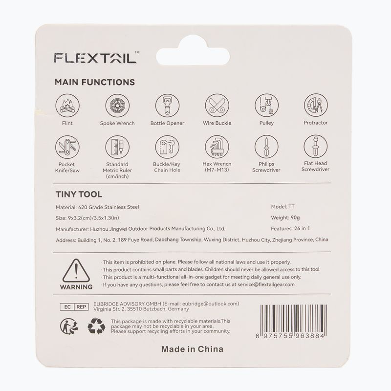 Мультитул Flextail Tiny Tool black 2