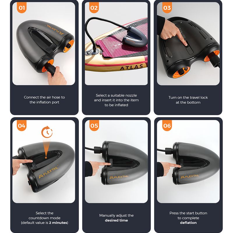 Насос електричний FLEXTAIL Evo Sup Pro dark grey 10
