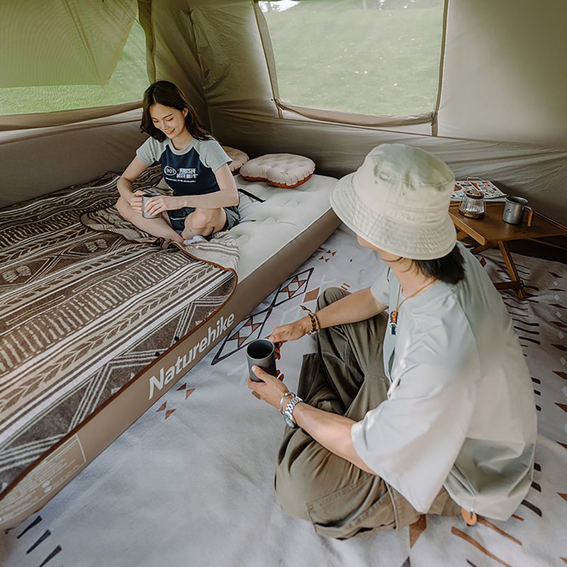 Намет Naturehike Village 6.0 коричневий на 4 особи 10