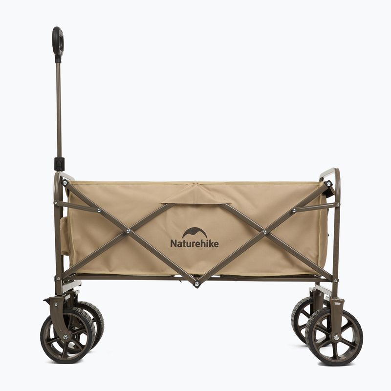 Візок транспортний Naturehike Light With Brakes linen brown 2