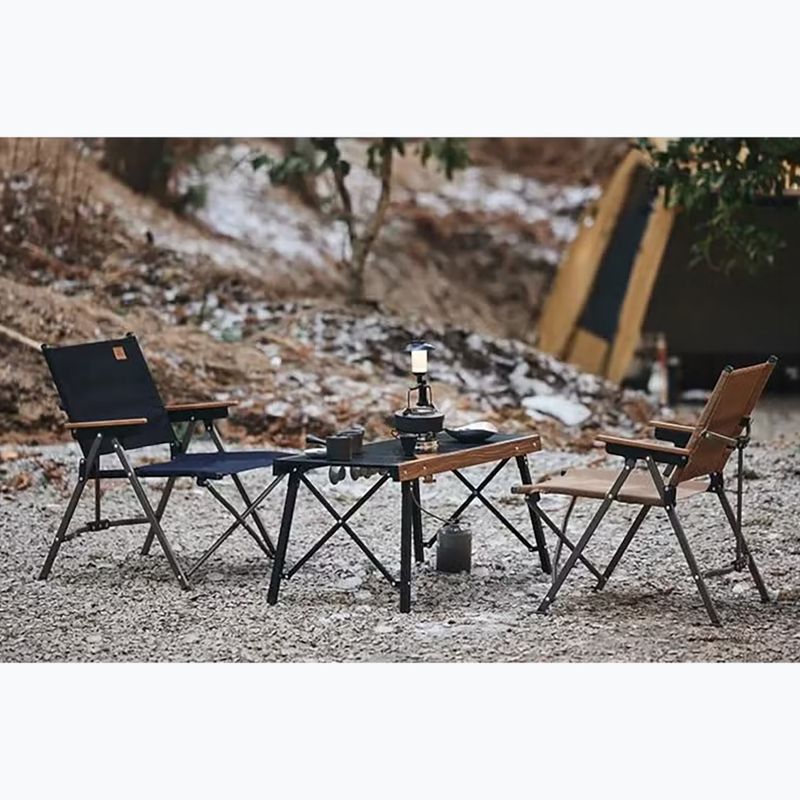 Крісло туристичне Naturehike L04 Folding black 2