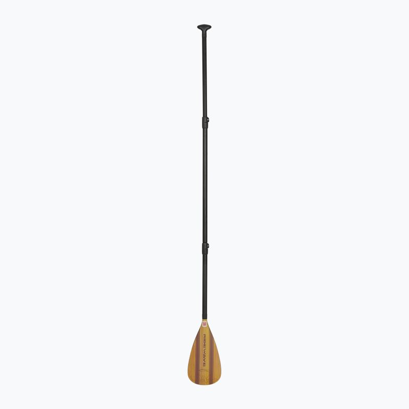 Весло SUP 3-компонентне RIDEWAVE Kun Bamboo 2