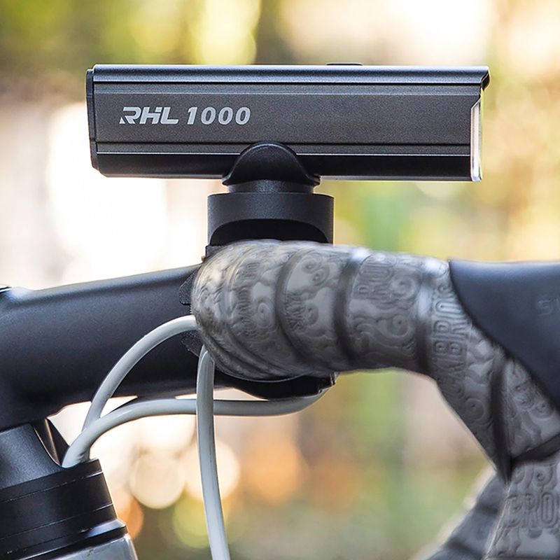 Ліхтарик велосипедний передній Rockbros 24610002001 Front Light 1000 Lumen black 11