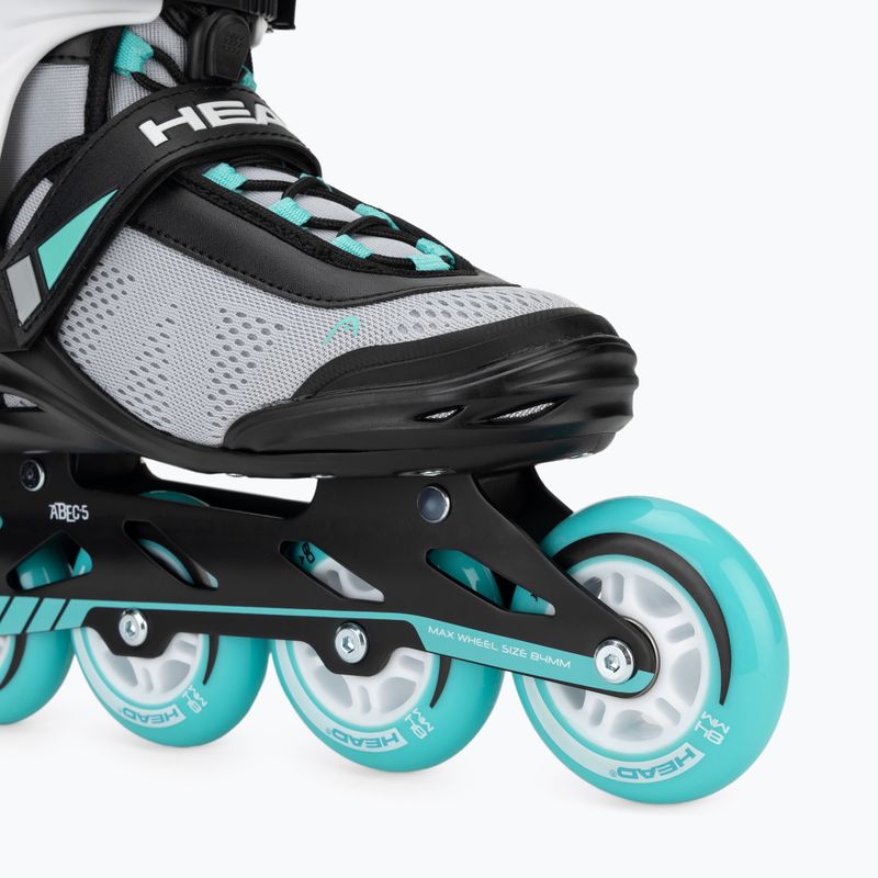 Ролики жіночі HEAD Essence 84 green 13