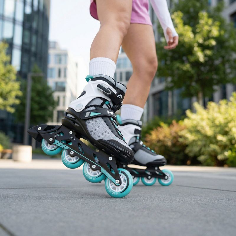 Ролики жіночі HEAD Essence 84 green 3