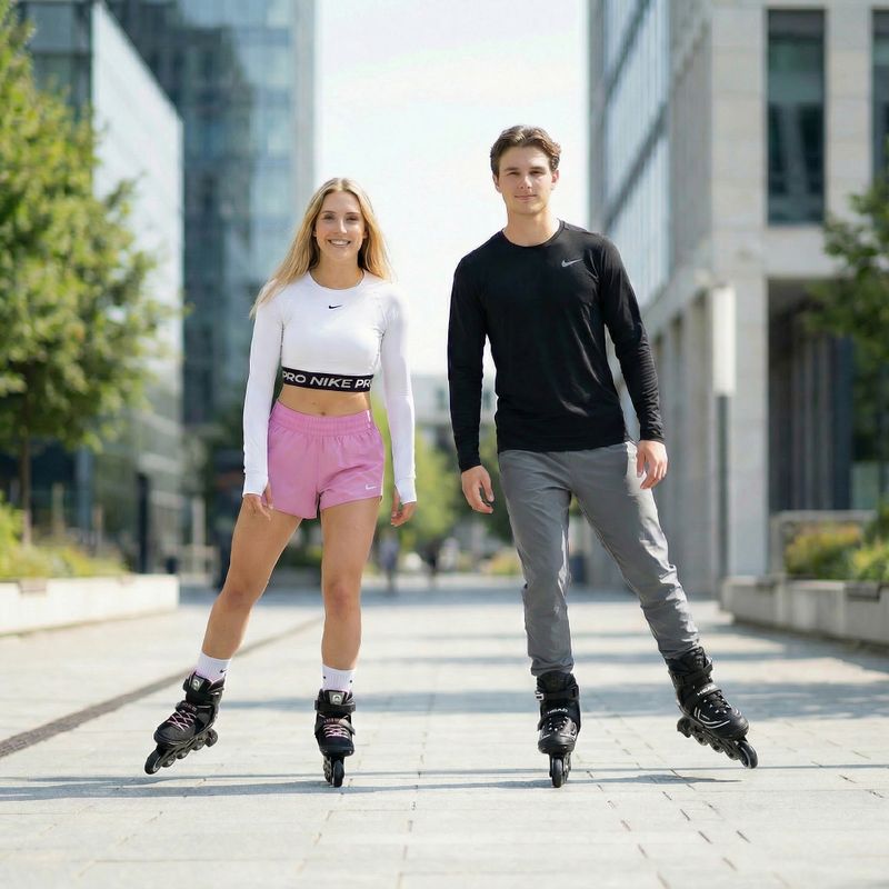 Ролики жіночі HEAD Amaze X pink 6