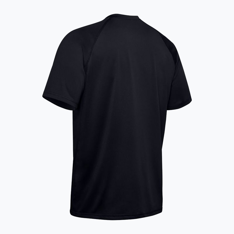 Чоловіча морська футболка Under Armour Tactical Tech чорного кольору/прозора 6