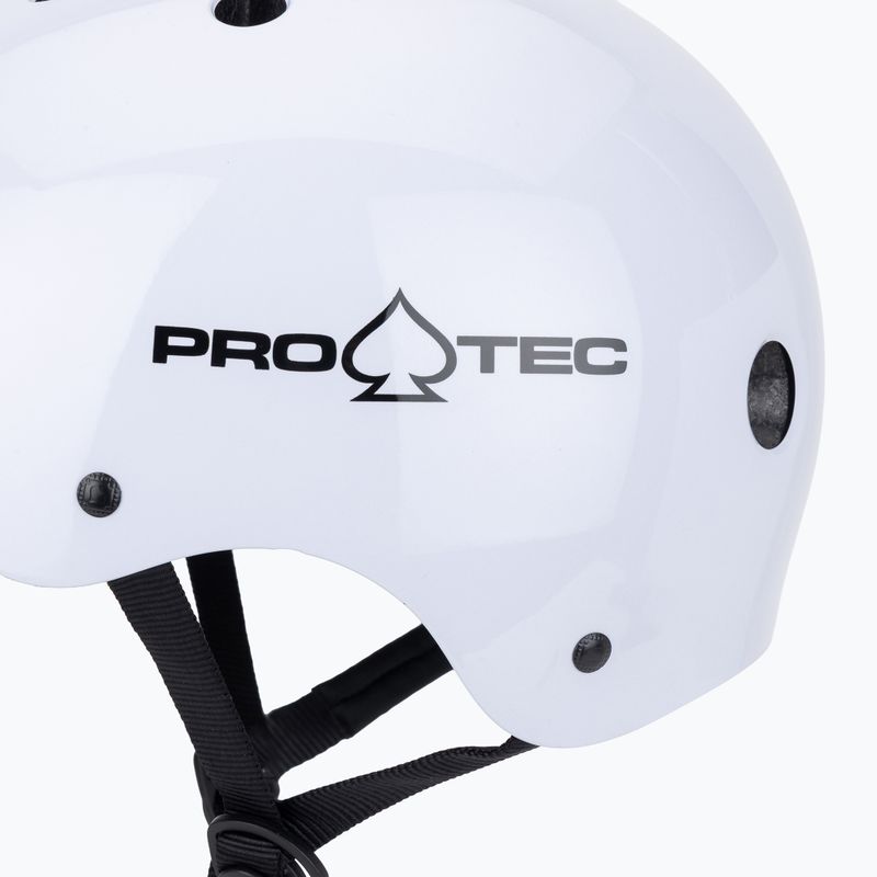 Шолом Pro-Tec Classic Certified gloss white 7