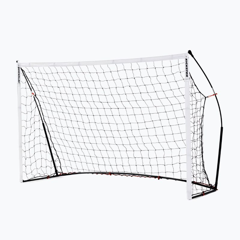 Ворота футбольні з ребаундером QuickPlay Kickster Academy Combo 240 x 150 cm білі QP0535 2