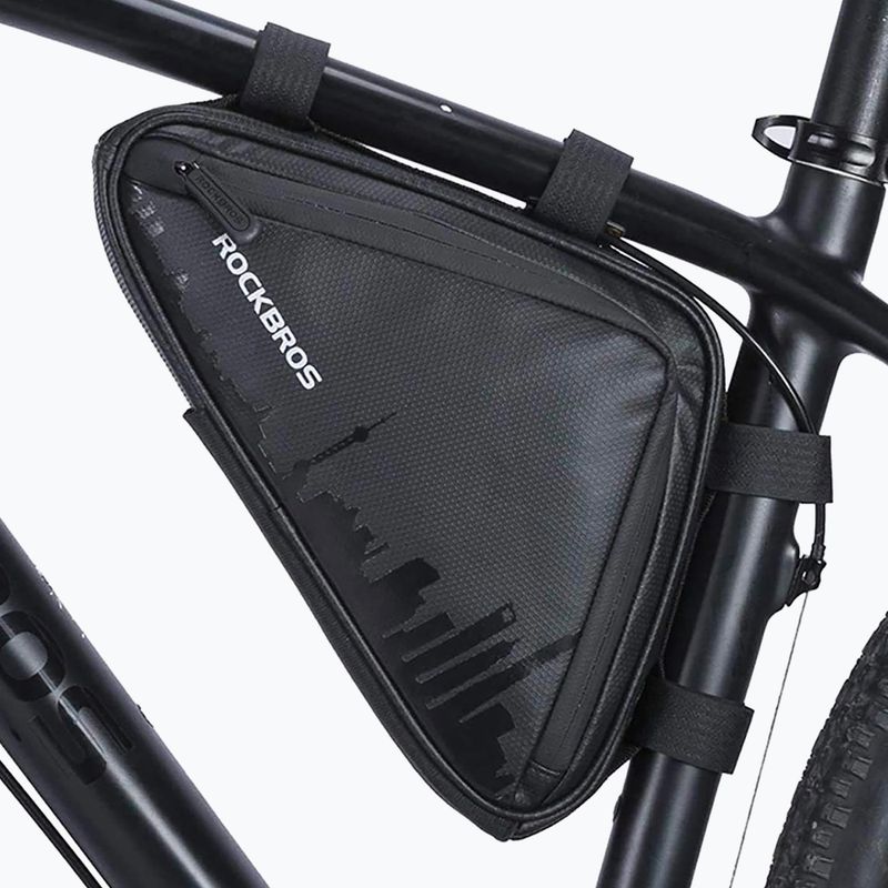 Сумка велосипедна на раму Rockbros B39-2 1,5 л black