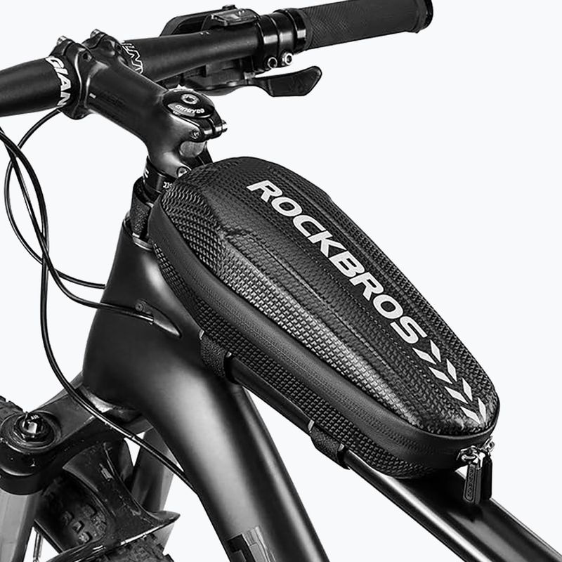 Сумка велосипедна на раму Rockbros B60 1,1 л black