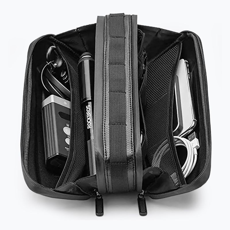 Сумка велосипедна на раму Rockbros B67 2,5 л black 2