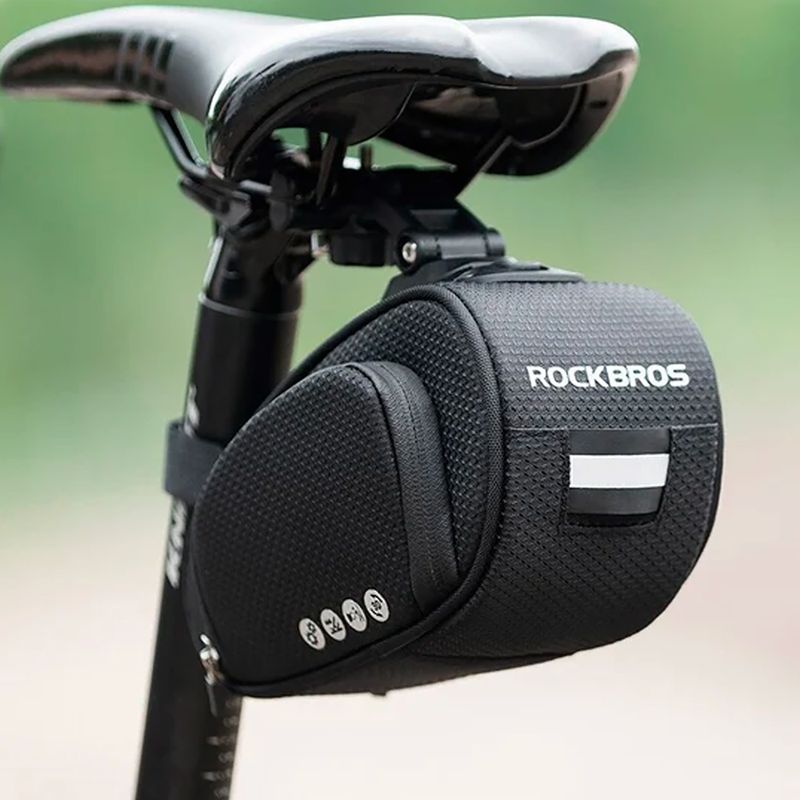 Сумка велосипедна під сідло Rockbros C40 1,2 л black 8