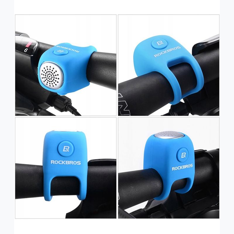 Дзвінок велосипедний Rockbros CB1709 blue 4