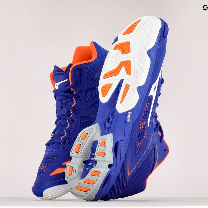 Кросівки для волейболу чоловічі Mizuno Wave Lightning Z5 Mid сині V1GA190500 10