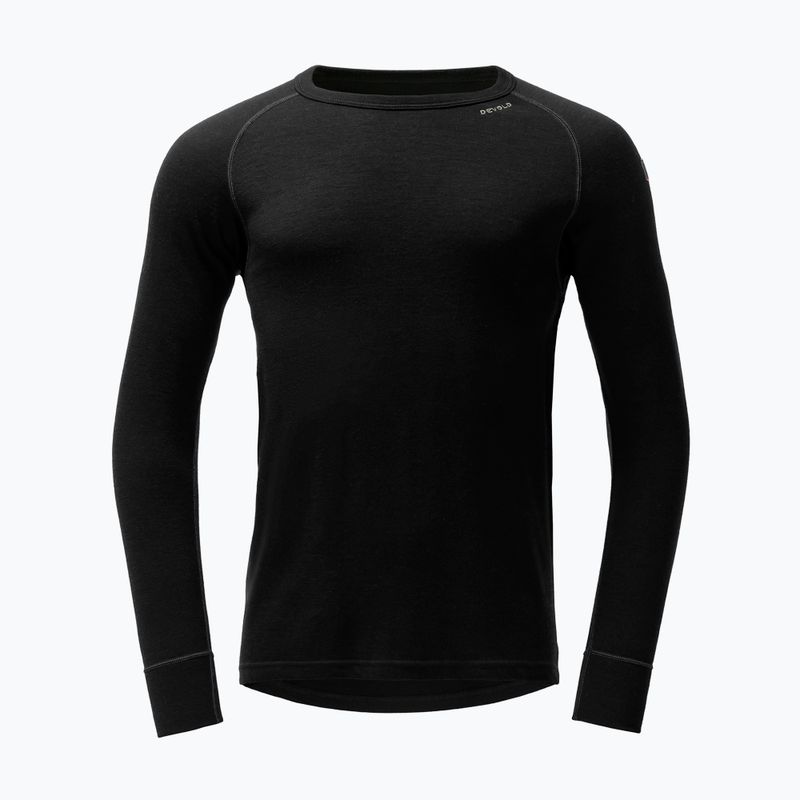 Кофта термоактивна чоловіча Devold Expedition Merino 235 black 5