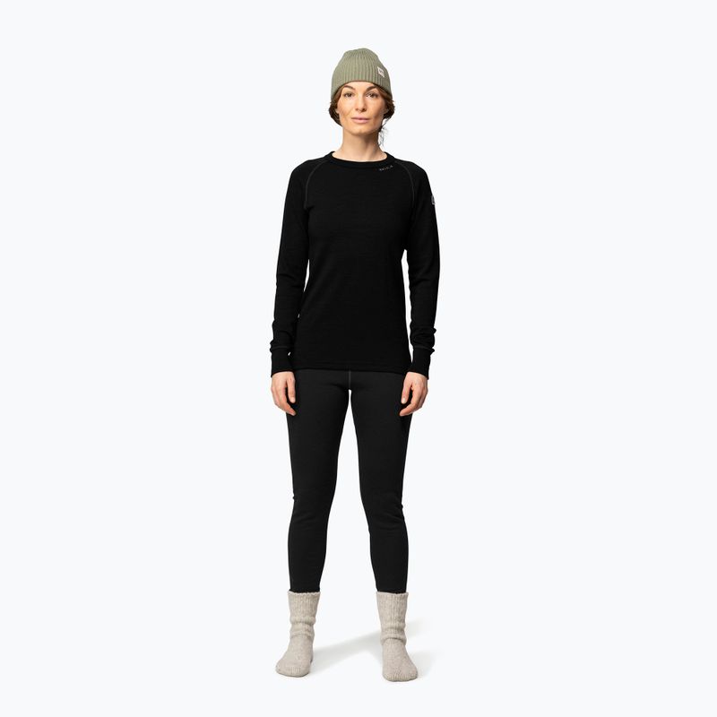Кофта термоактивна жіноча Devold Expedition Merino 235 black 2