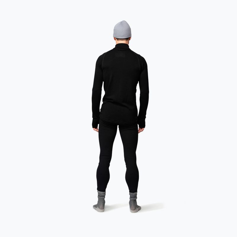 Кофта термоактивна чоловіча Devold Expedition Merino 235 Zip Neck black 3