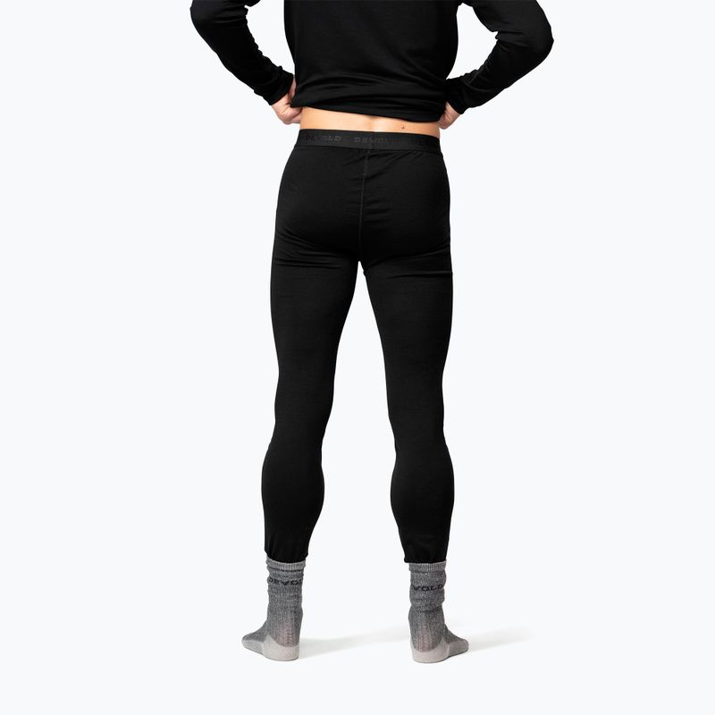 Штани термоактивні чоловічі Devold Breeze Merino 150 Longs black 2