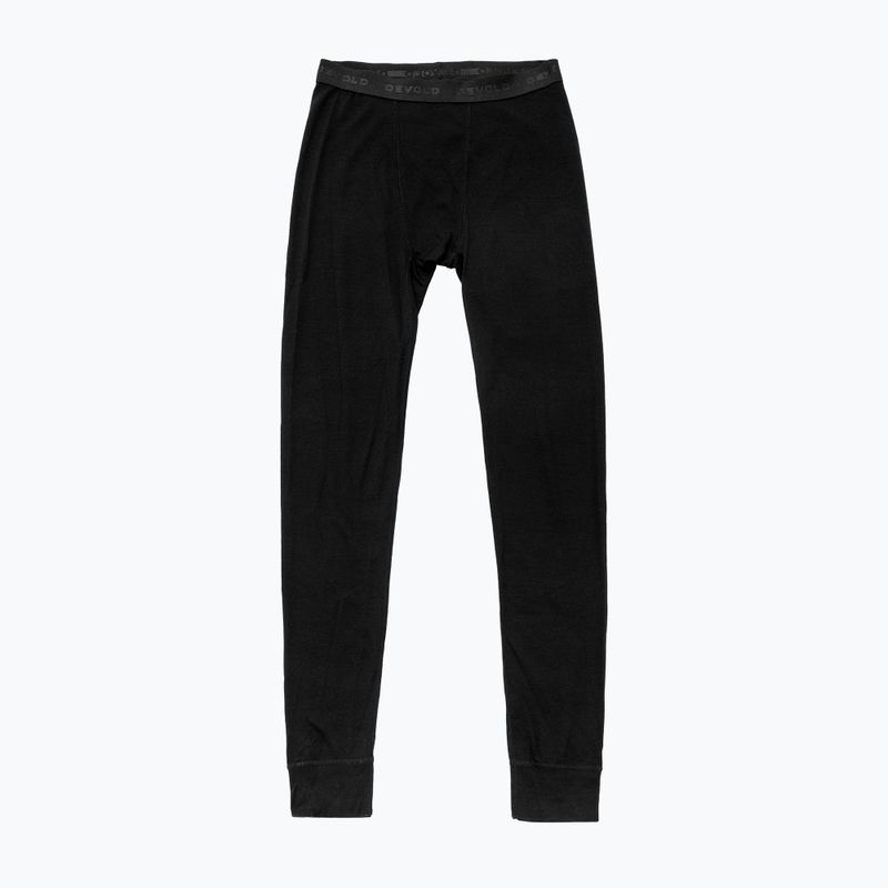 Штани термоактивні чоловічі Devold Breeze Merino 150 Longs black 4