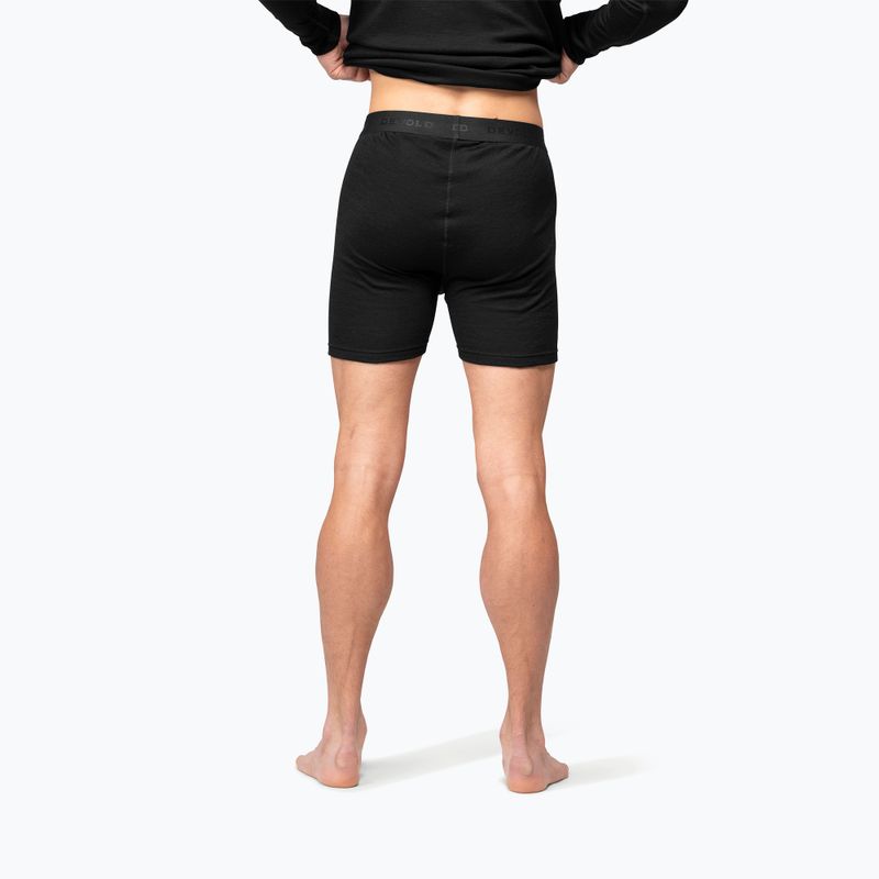 Боксери термоактивні чоловічі Devold Duo Active Merino 205 Boxer black 2