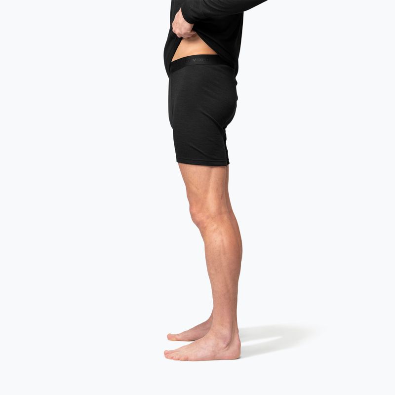 Боксери термоактивні чоловічі Devold Duo Active Merino 205 Boxer black 3