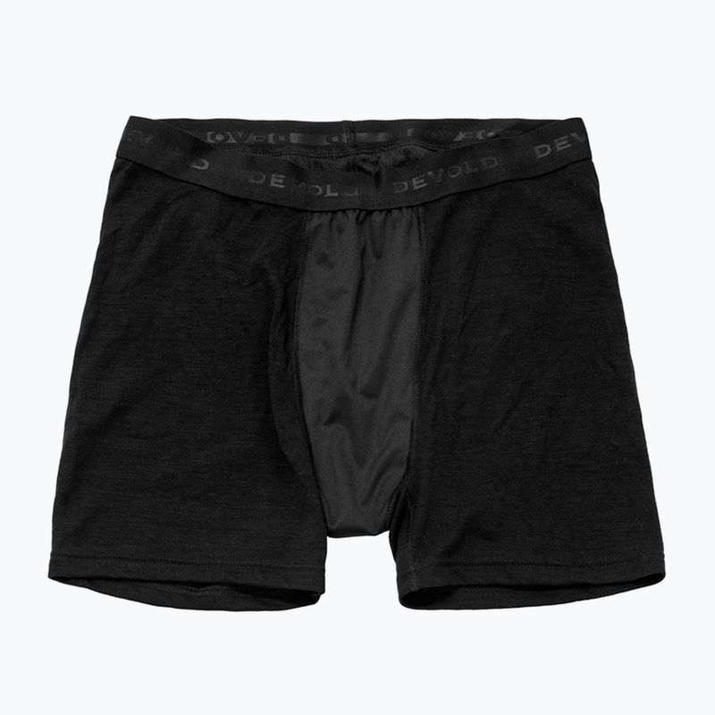 Боксери термоактивні чоловічі Devold Duo Active Merino 205 Boxer black 4