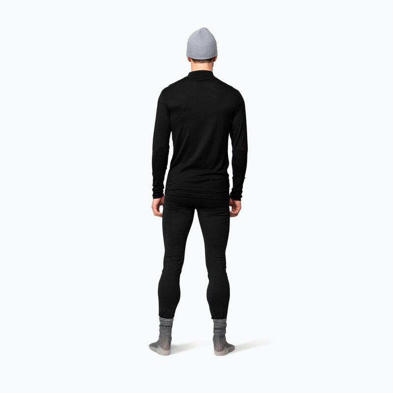 Кофта термоактивна чоловіча Devold Breeze Merino 150 Zip Neck black 3