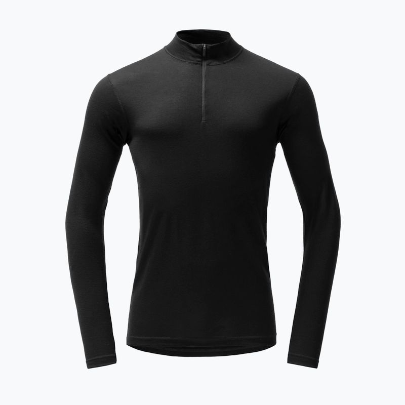 Кофта термоактивна чоловіча Devold Breeze Merino 150 Zip Neck black 5