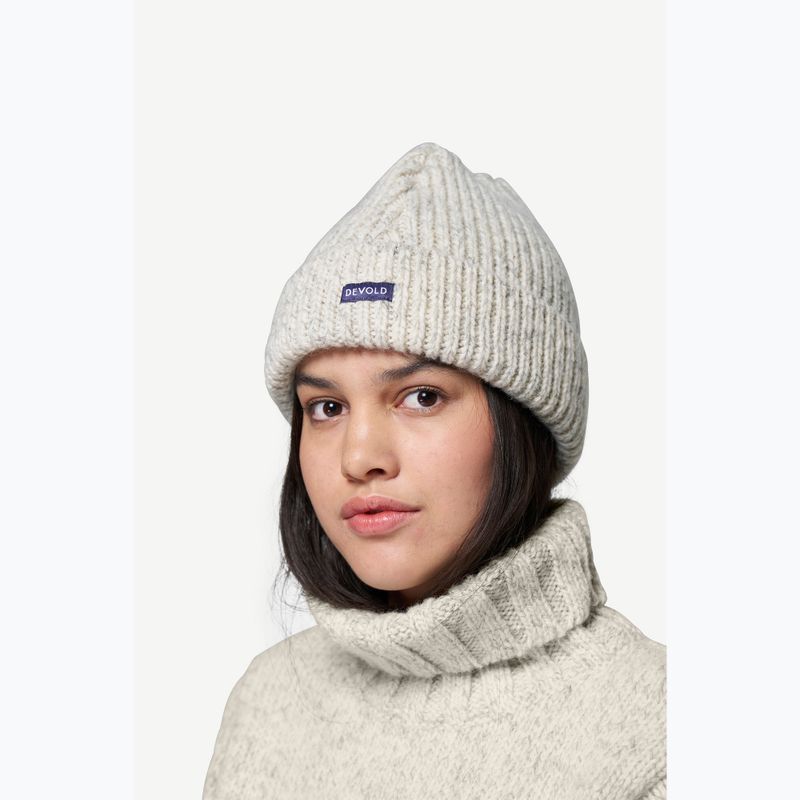 Шапка зимова Devold Nansen Wool grey/melange 2