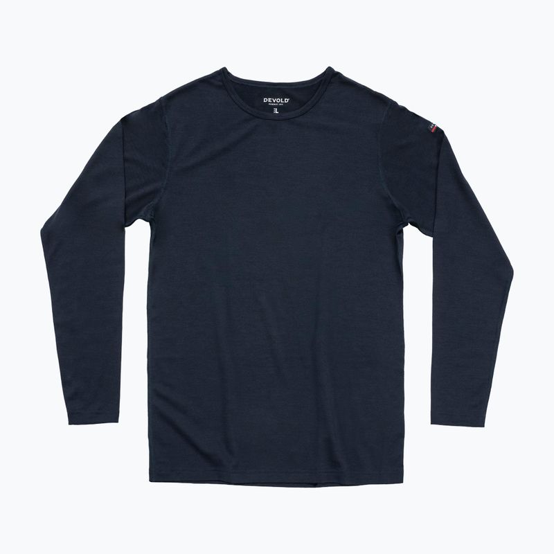 Кофта термоактивна чоловіча Devold Breeze Merino 150 ink 5