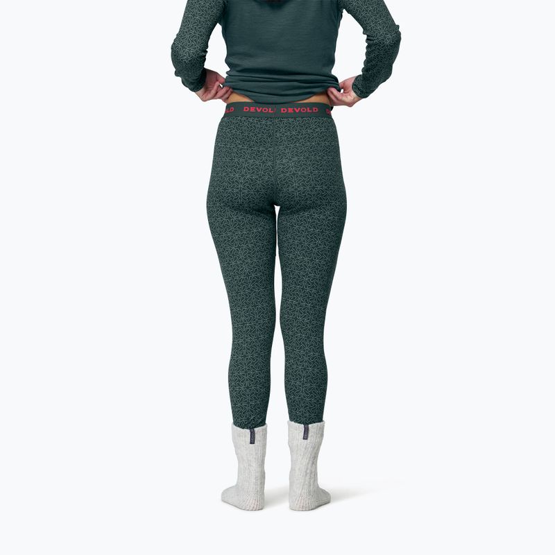 Штани термоактивні жіночі Devold Duo Active Merino 205 Longs woods 2