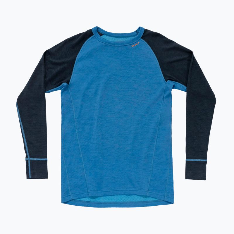 Кофта термоактивна чоловіча Devold Duo Active Merino 205 blue/ink 5