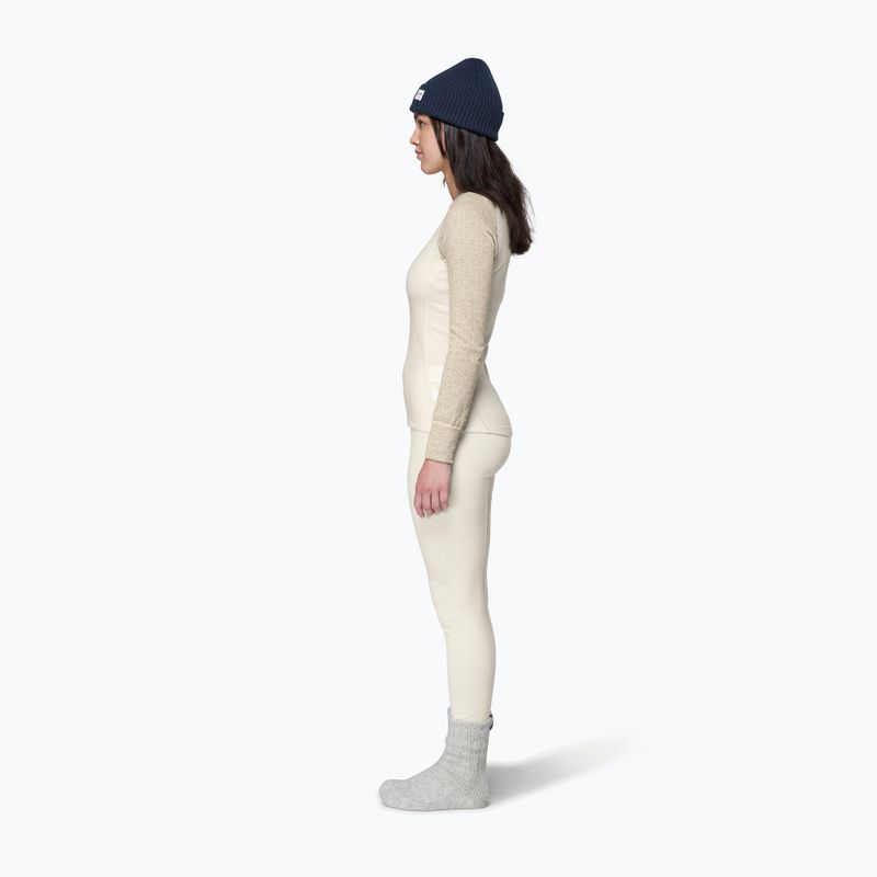 Кофта термоактивна жіноча Devold Duo Active Merino 205 raw white 4