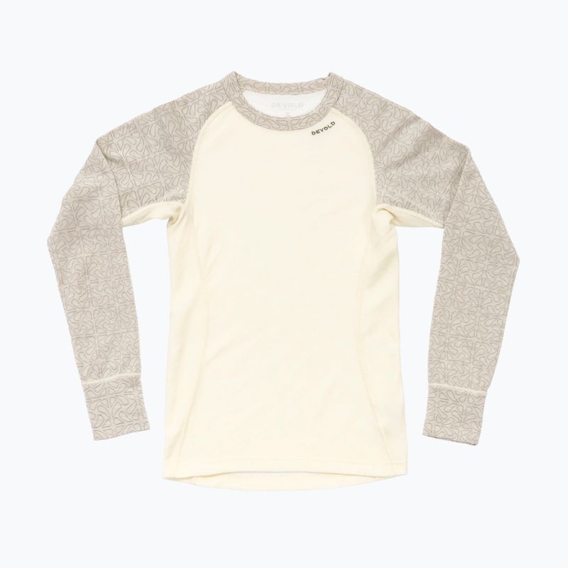 Кофта термоактивна жіноча Devold Duo Active Merino 205 raw white 5