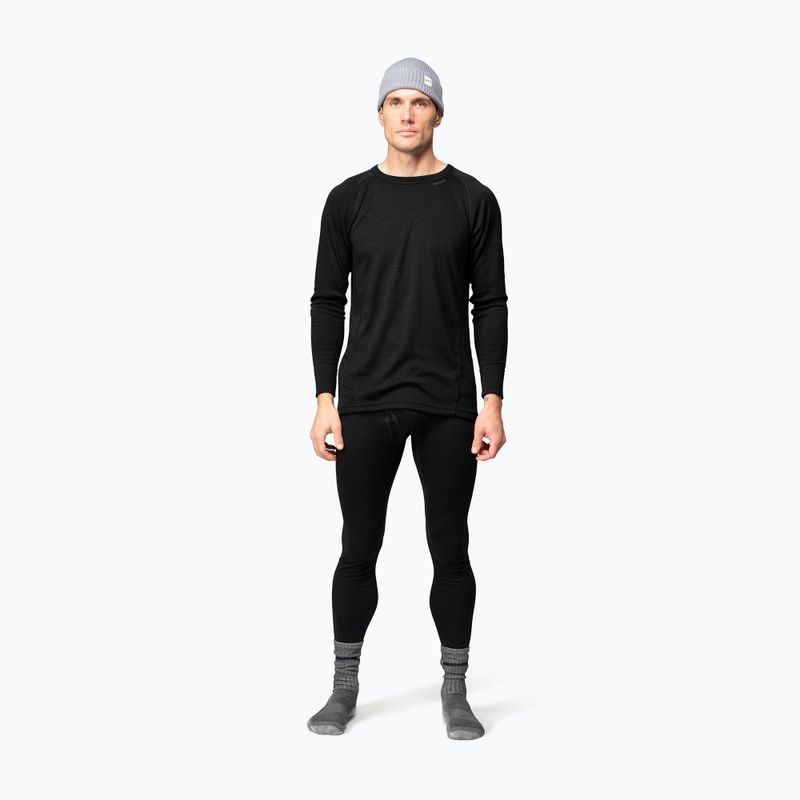 Кофта термоактивна чоловіча Devold Duo Active Merino 205 black 2