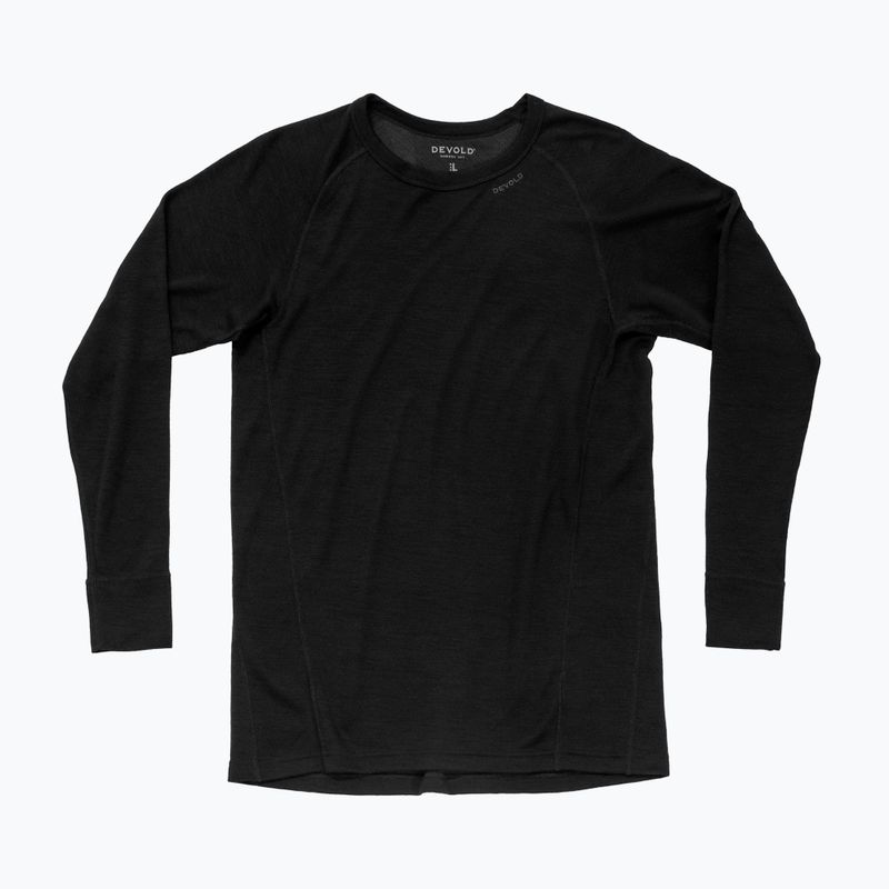 Кофта термоактивна чоловіча Devold Duo Active Merino 205 black 5