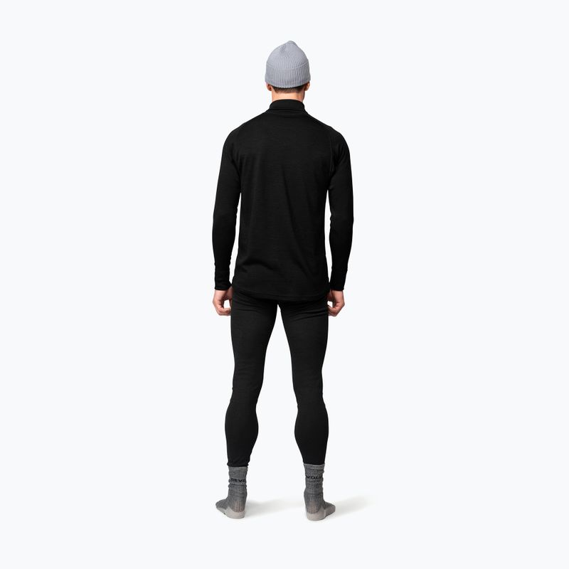 Кофта термоактивна чоловіча Devold Duo Active Merino 205 Zip Neck black 3
