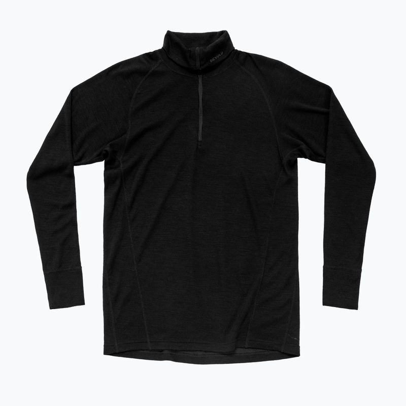 Кофта термоактивна чоловіча Devold Duo Active Merino 205 Zip Neck black 5