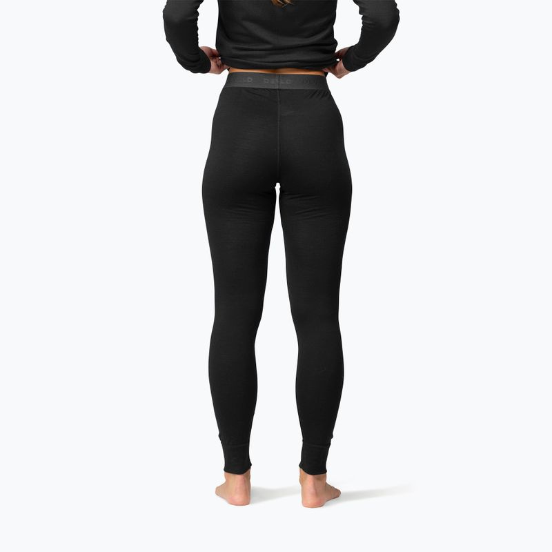 Штани термоактивні жіночі Devold Breeze Plus Merino 200 Longs black 2